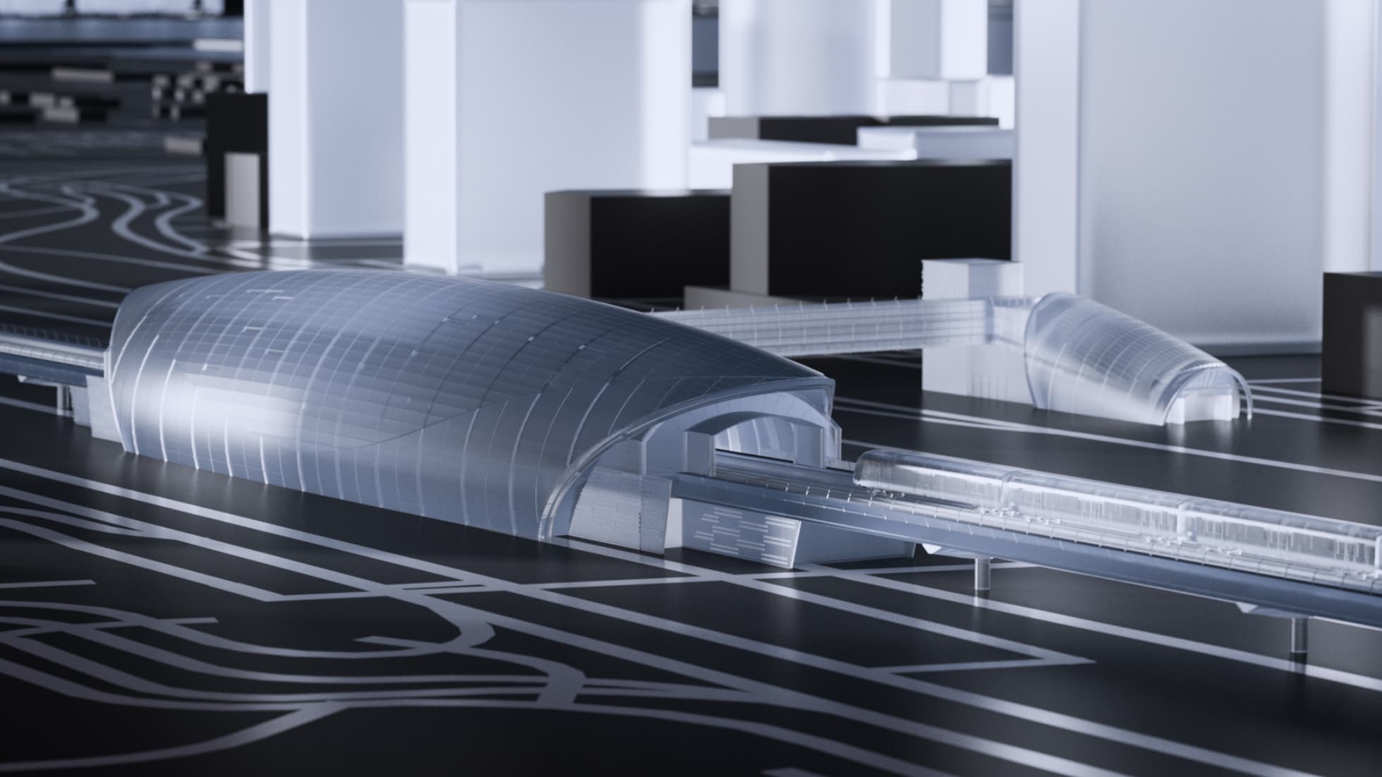 Emirates concept city visualization frame