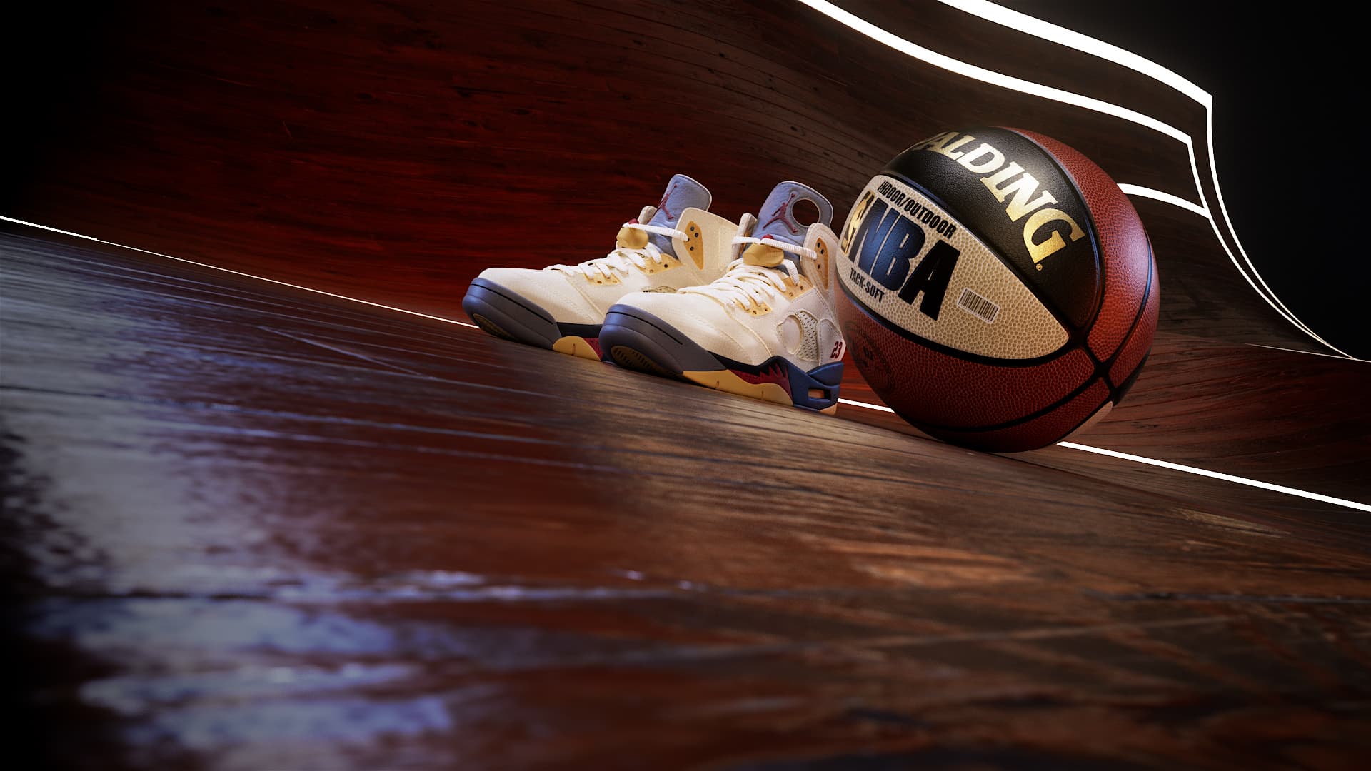 Nike Sneaker Sway macro sole detail