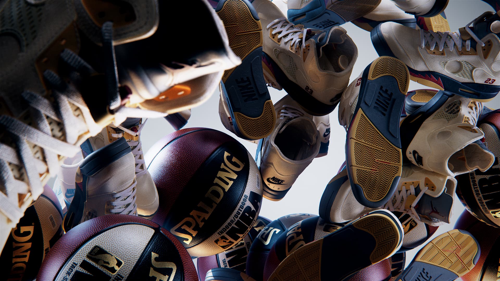 Nike Sneaker Sway visualization detail