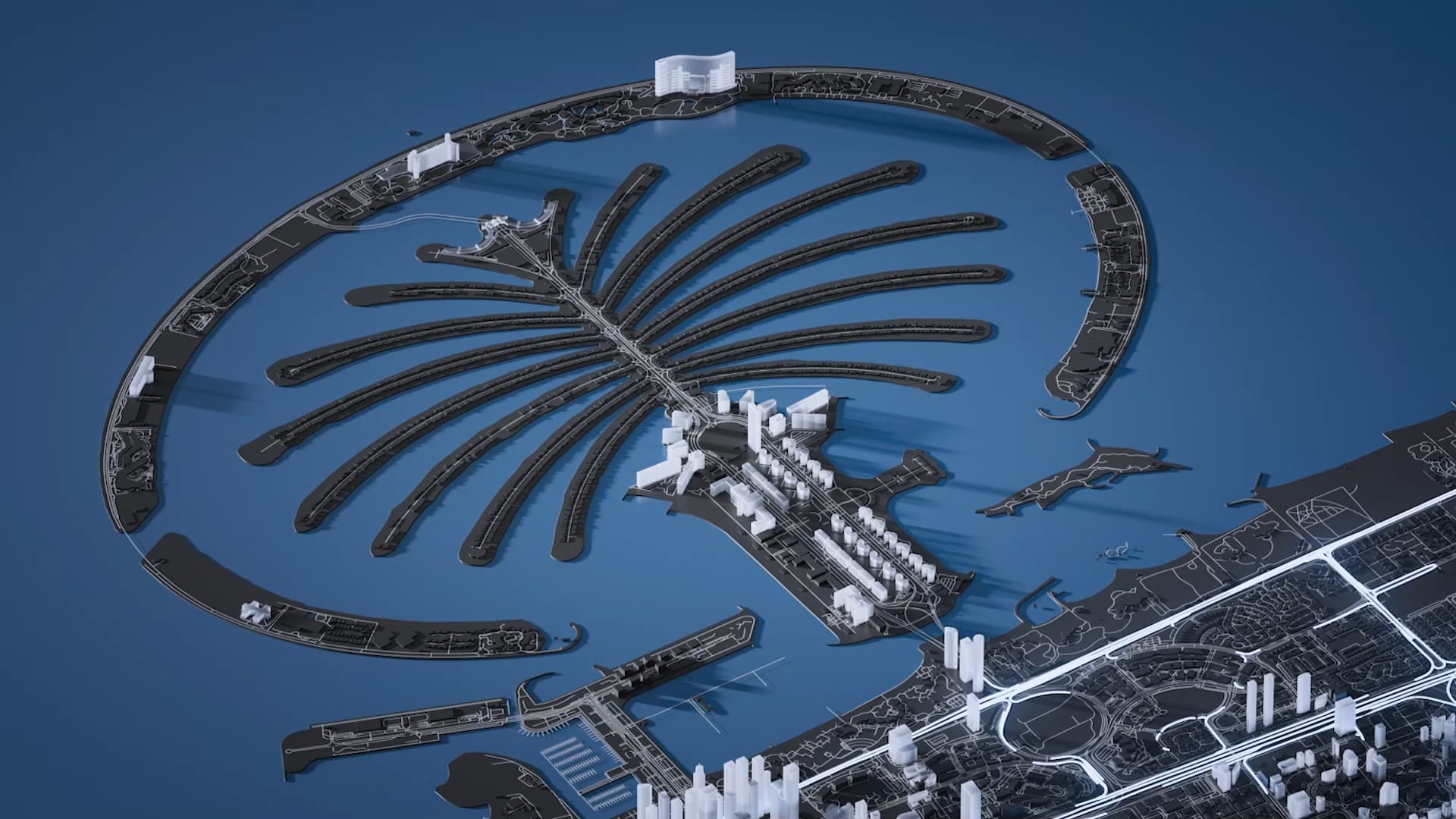 Emirates concept city visualization frame